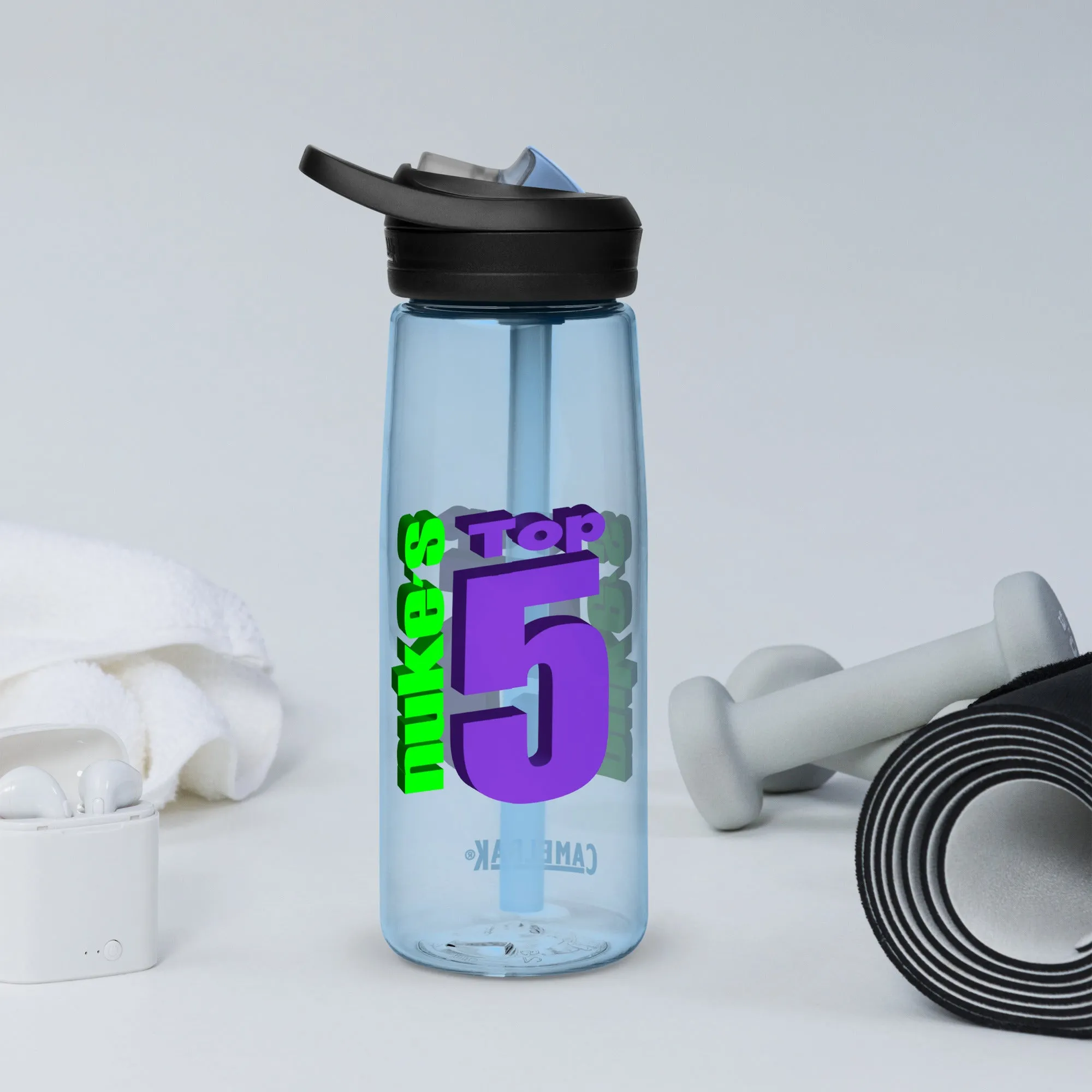 Nuke's Top 5 Water Bottle