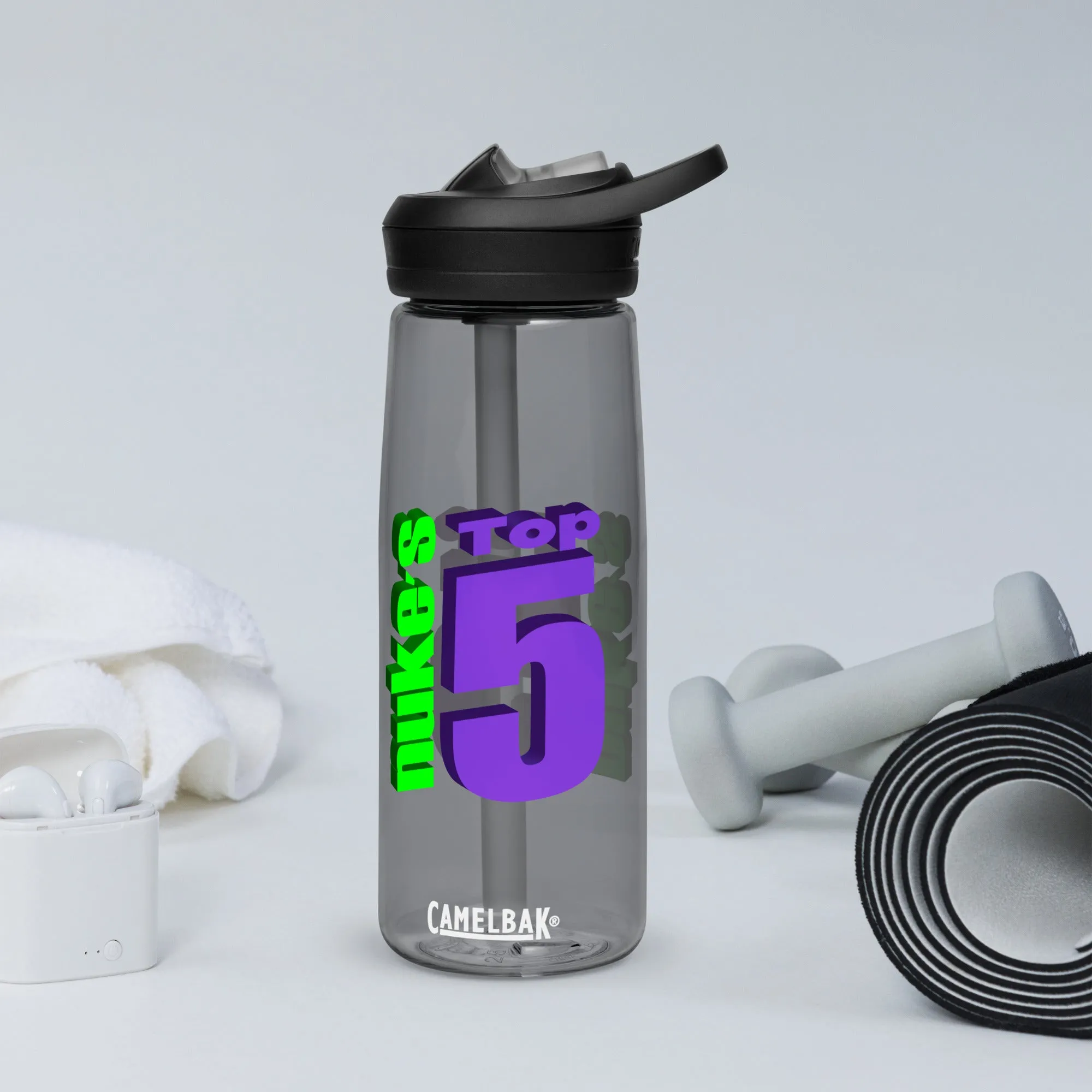 Nuke's Top 5 Water Bottle