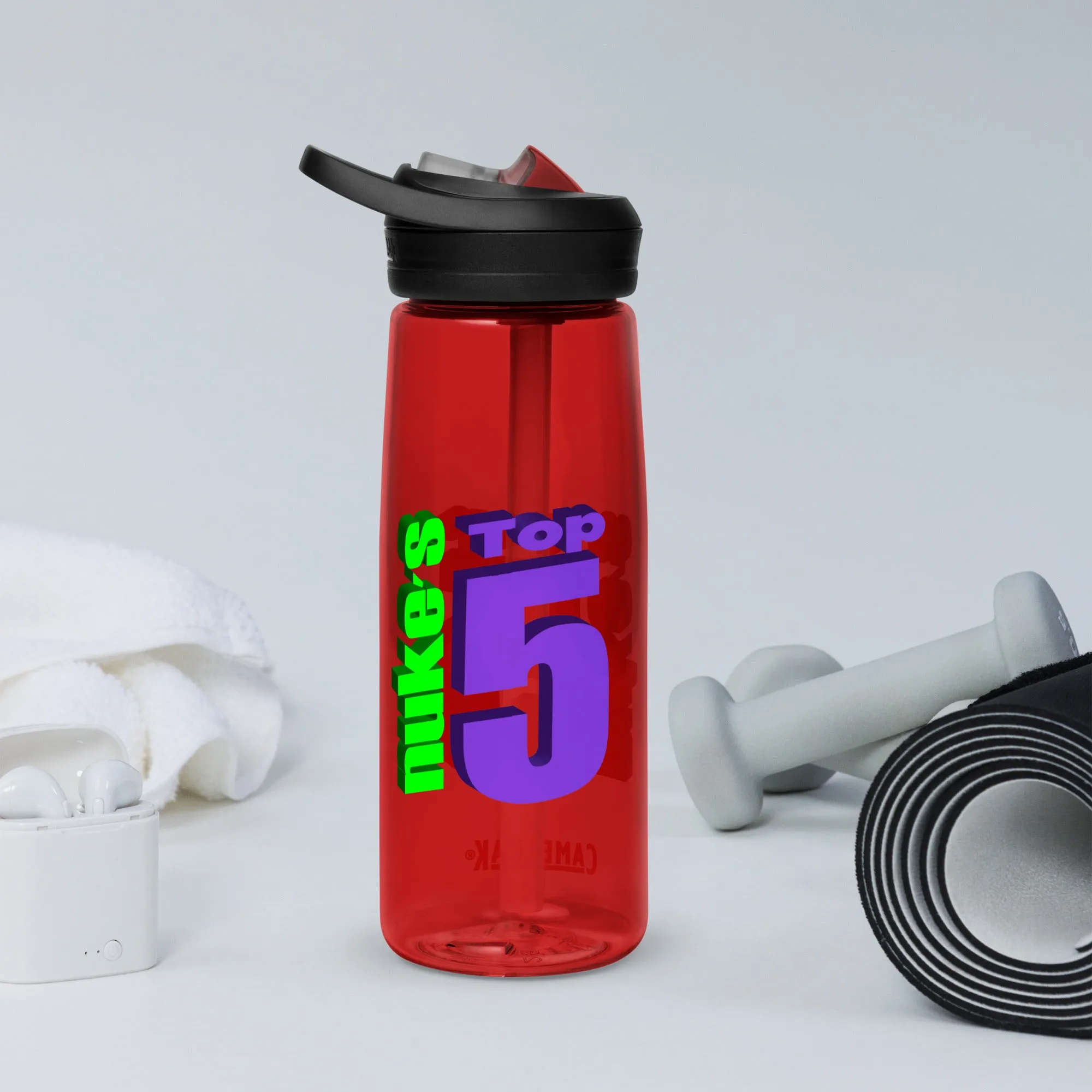 Nuke's Top 5 Water Bottle