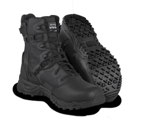 Original S.W.A.T. Alpha Fury 8" Polishable Toe Sid-Zip Black 176401