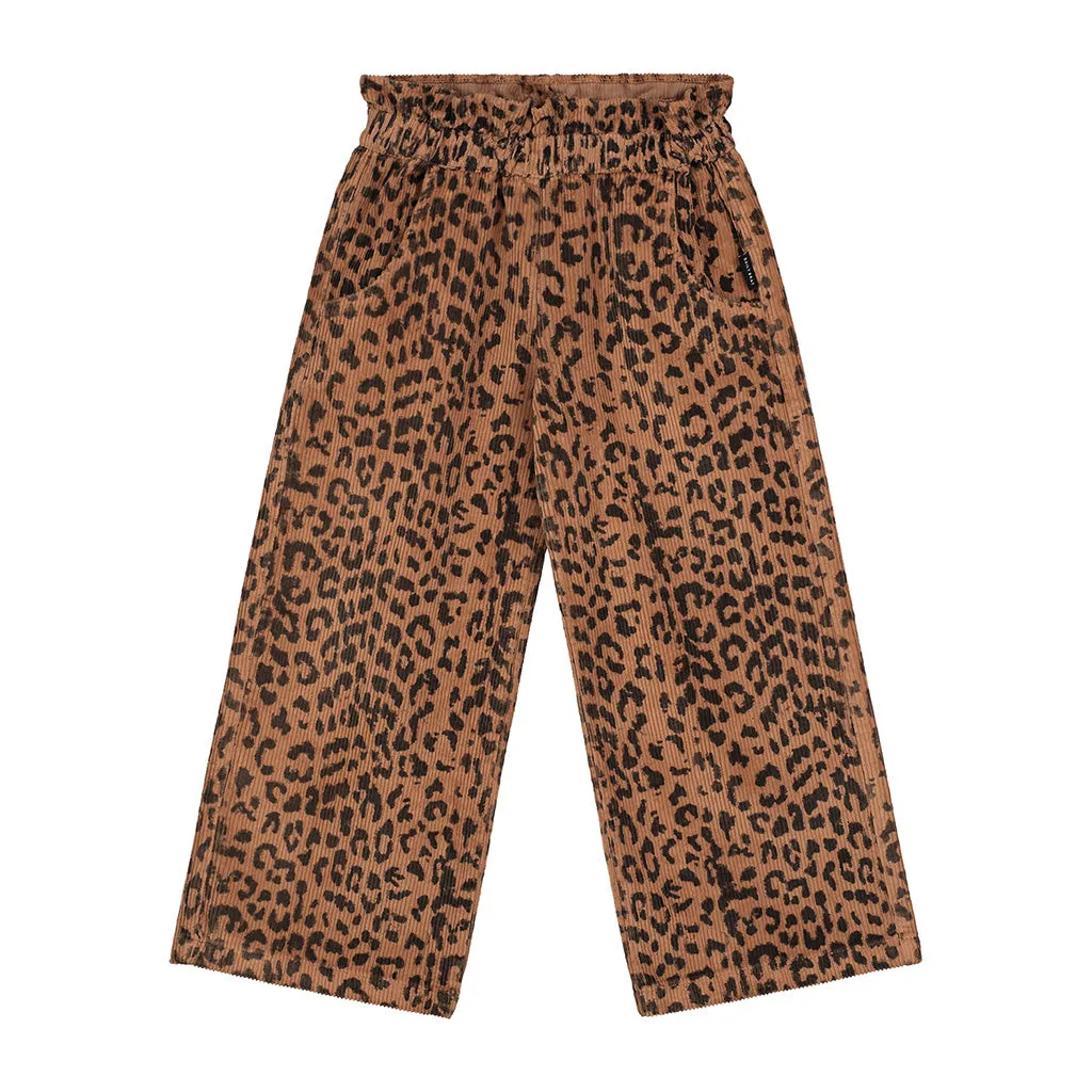 Pants Bella Leopard Corduroy Hazel