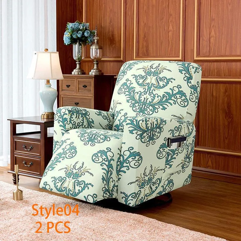 Pattern Stretchable Recliner Slipcover