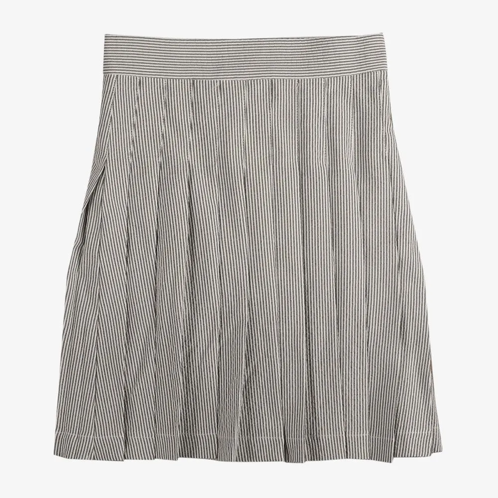 Pleated Skirt - Navy