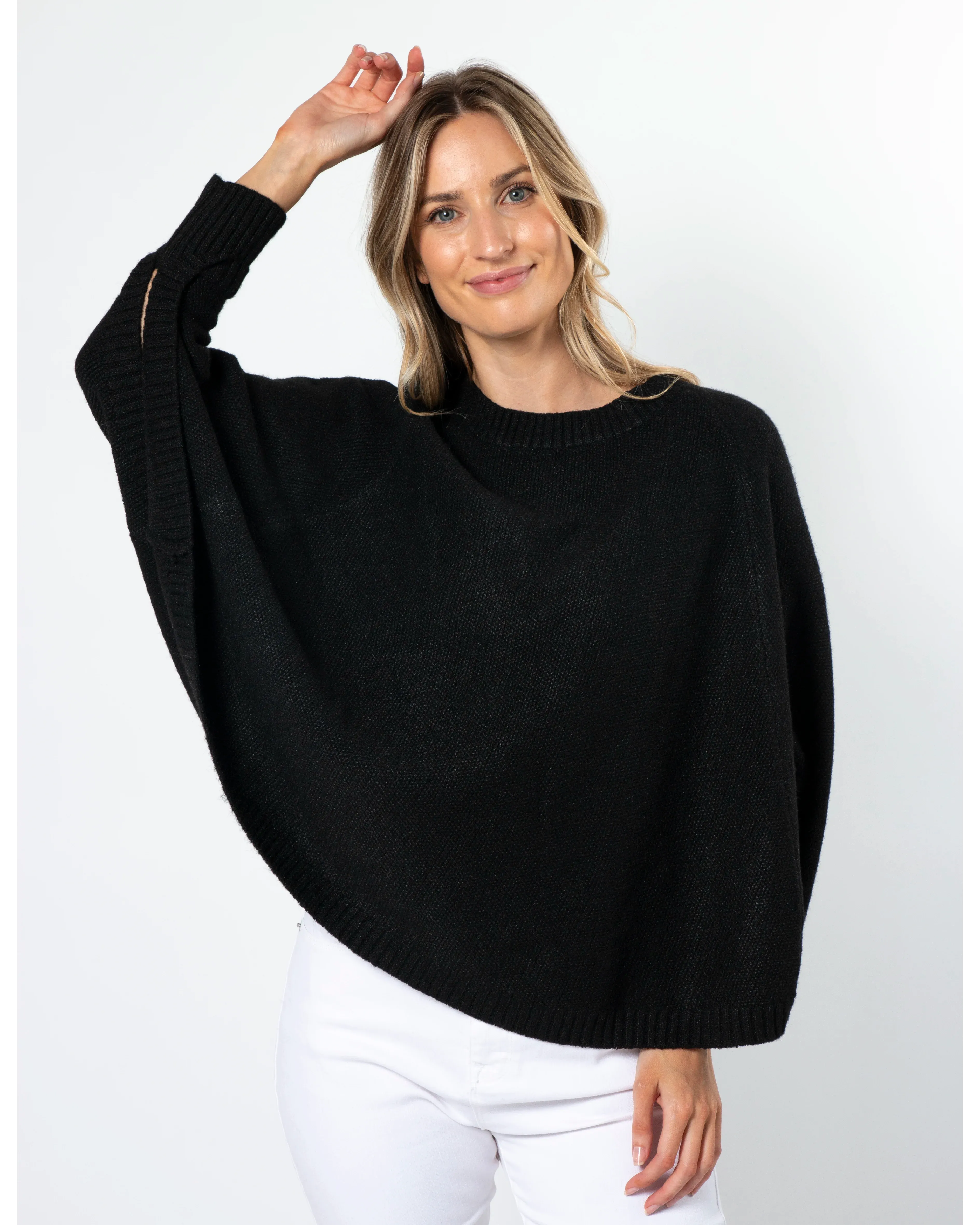 Poncho - Black