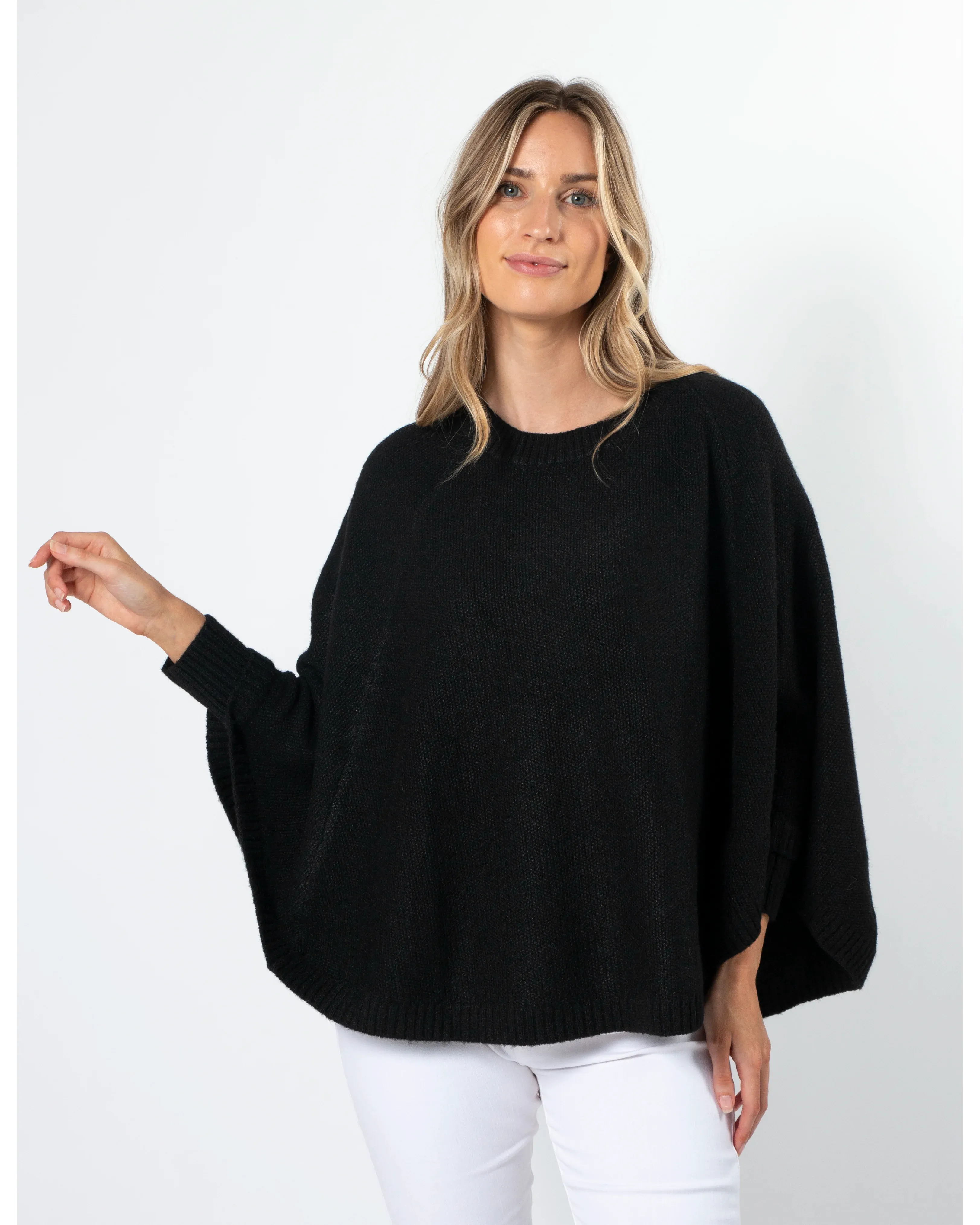 Poncho - Black