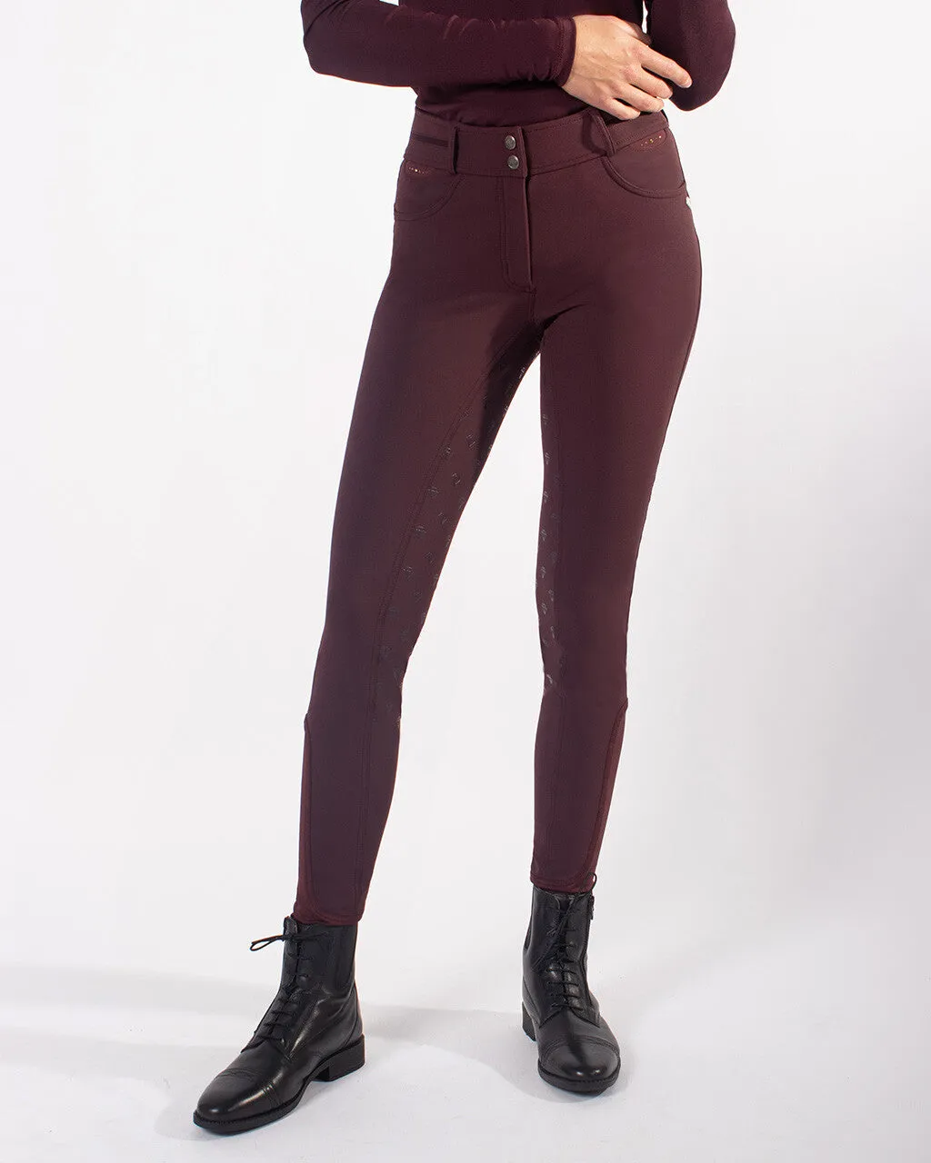 QHP Diamond Anti-Slip Full Seat Breeches