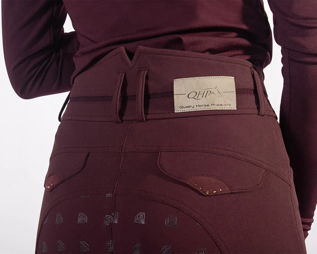 QHP Diamond Anti-Slip Full Seat Breeches