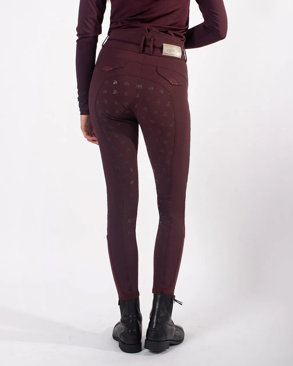 QHP Diamond Anti-Slip Full Seat Breeches