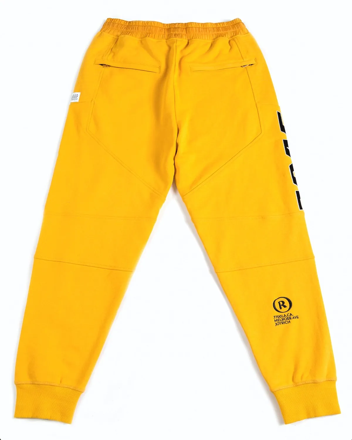 Rich Side Logo Pants / Yellow