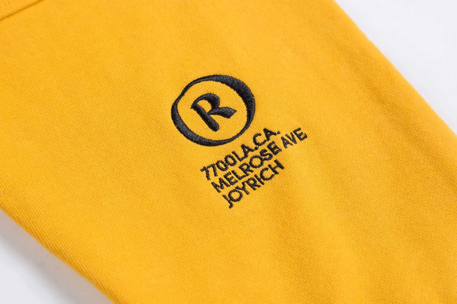 Rich Side Logo Pants / Yellow