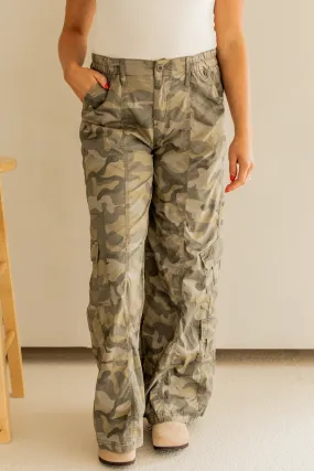 Rory Cargo Pants | Camo