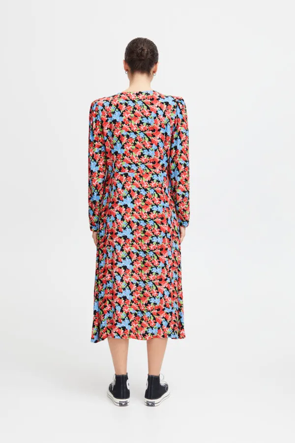 Rosalie Dress Multi Flower