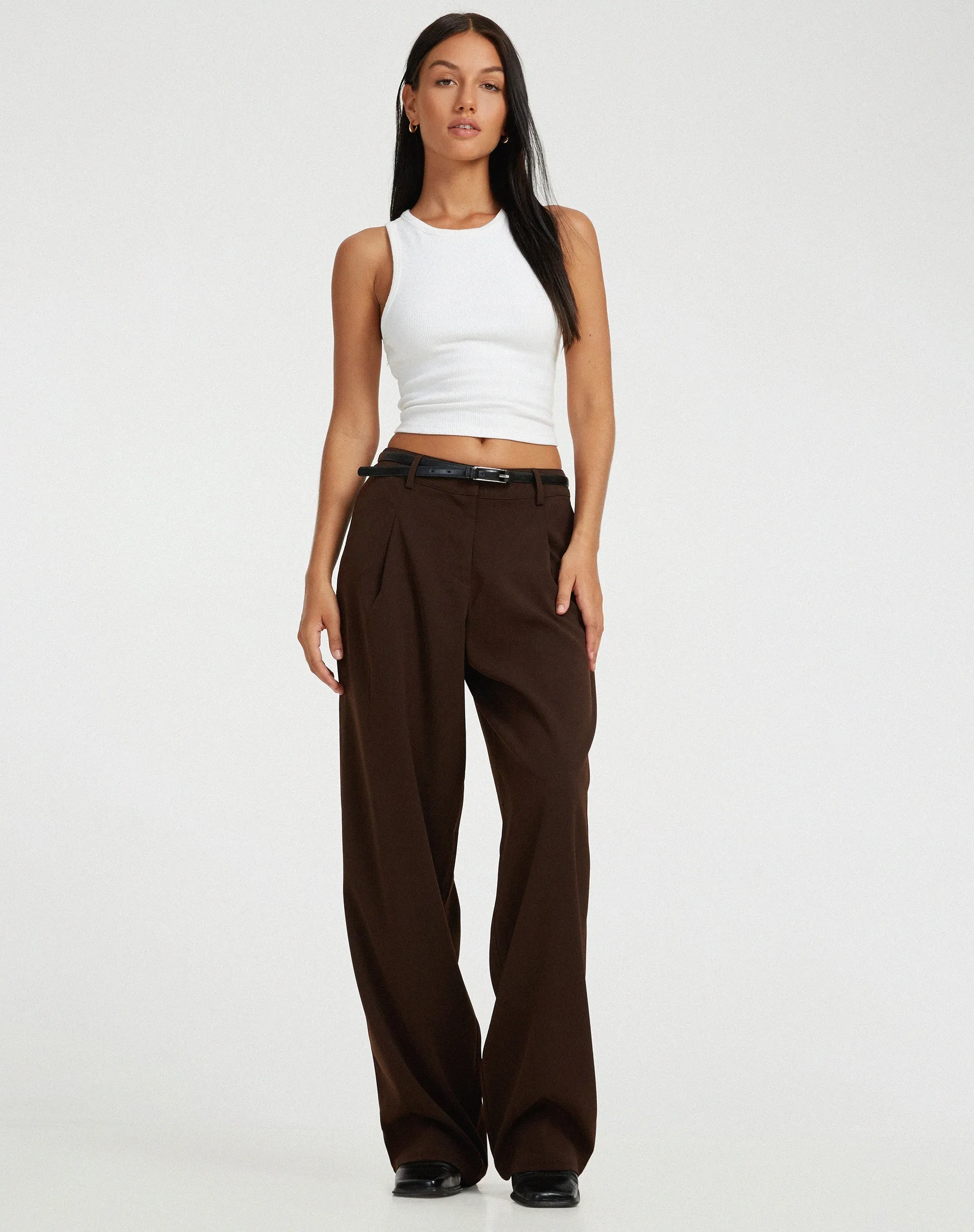 Sabara Trouser in Tailoring Cappuccino