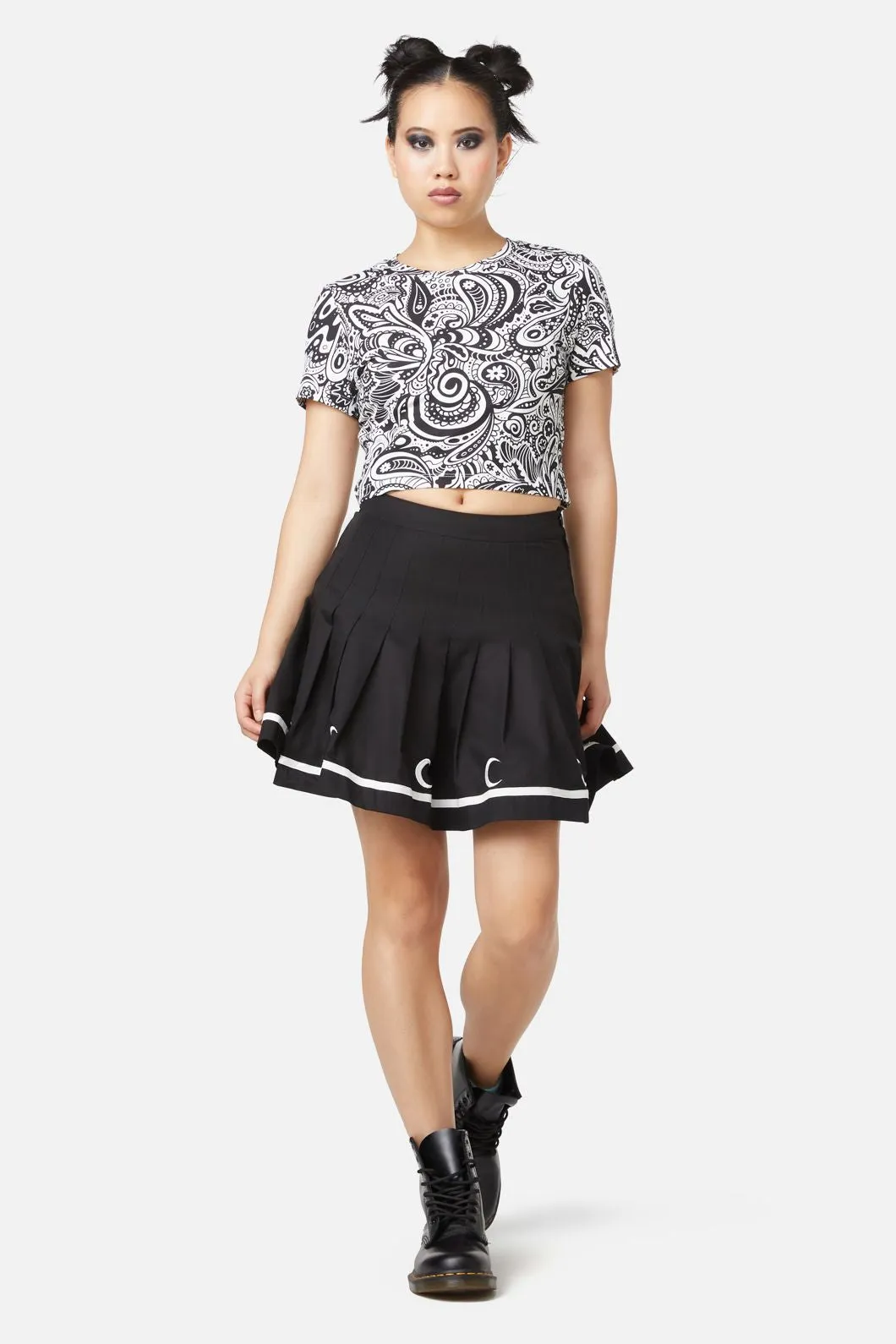 Sail Away Goth Skirt