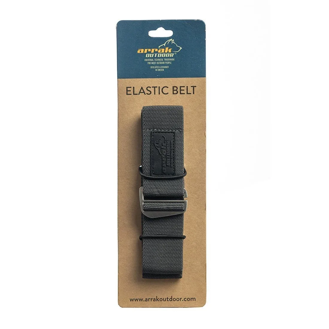 Sleek Elastic Belt (Anthracite)