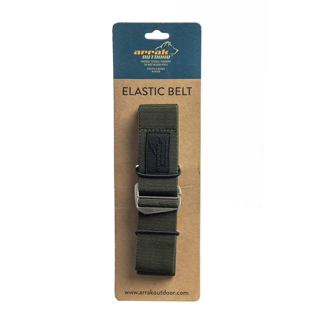 Sleek Elastic Belt (Olive)