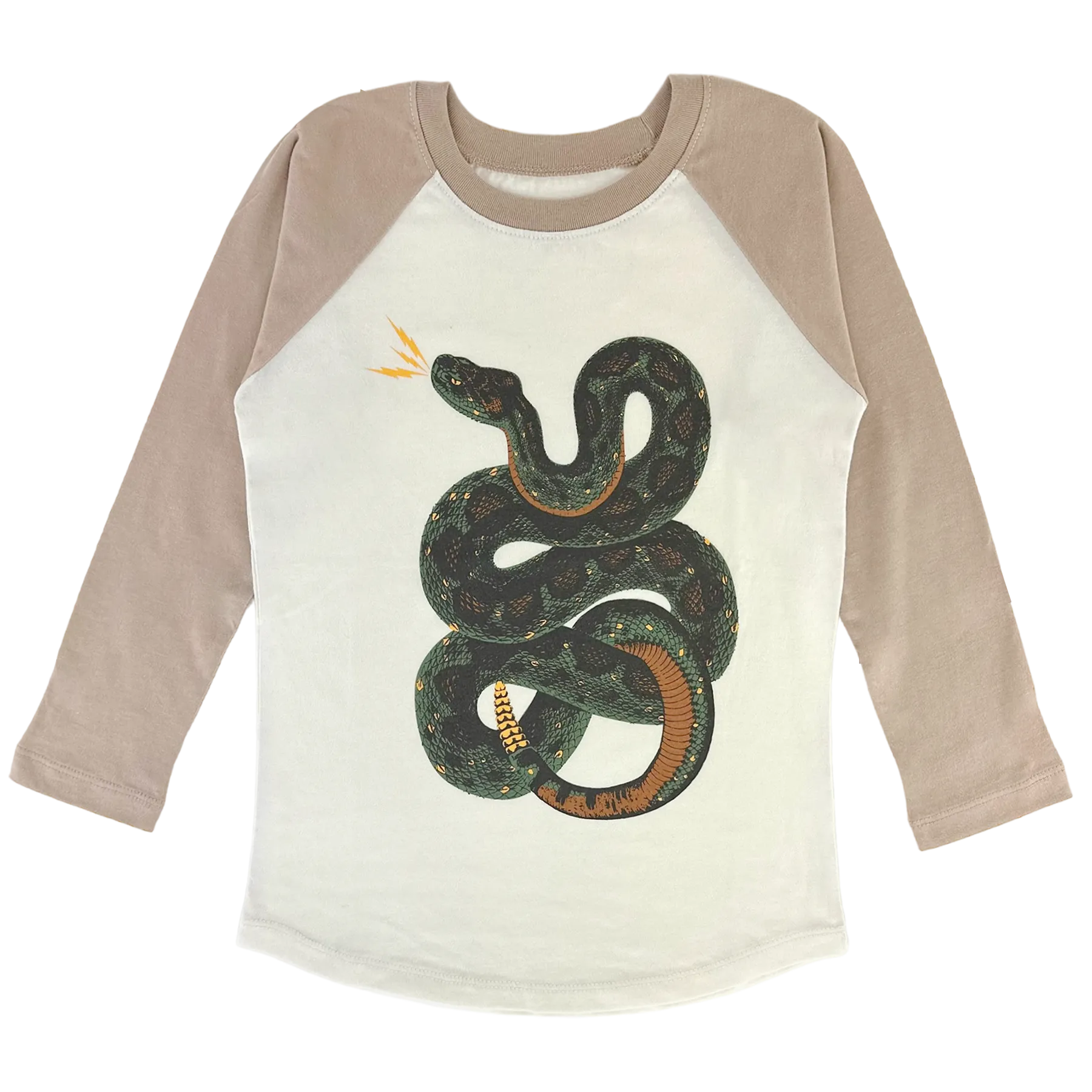 Snake Pass Raglan Tee ||  Tiny whales