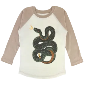 Snake Pass Raglan Tee ||  Tiny whales