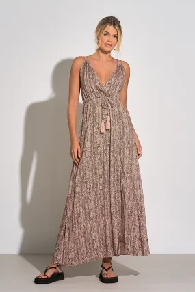 Snake Print Maxi