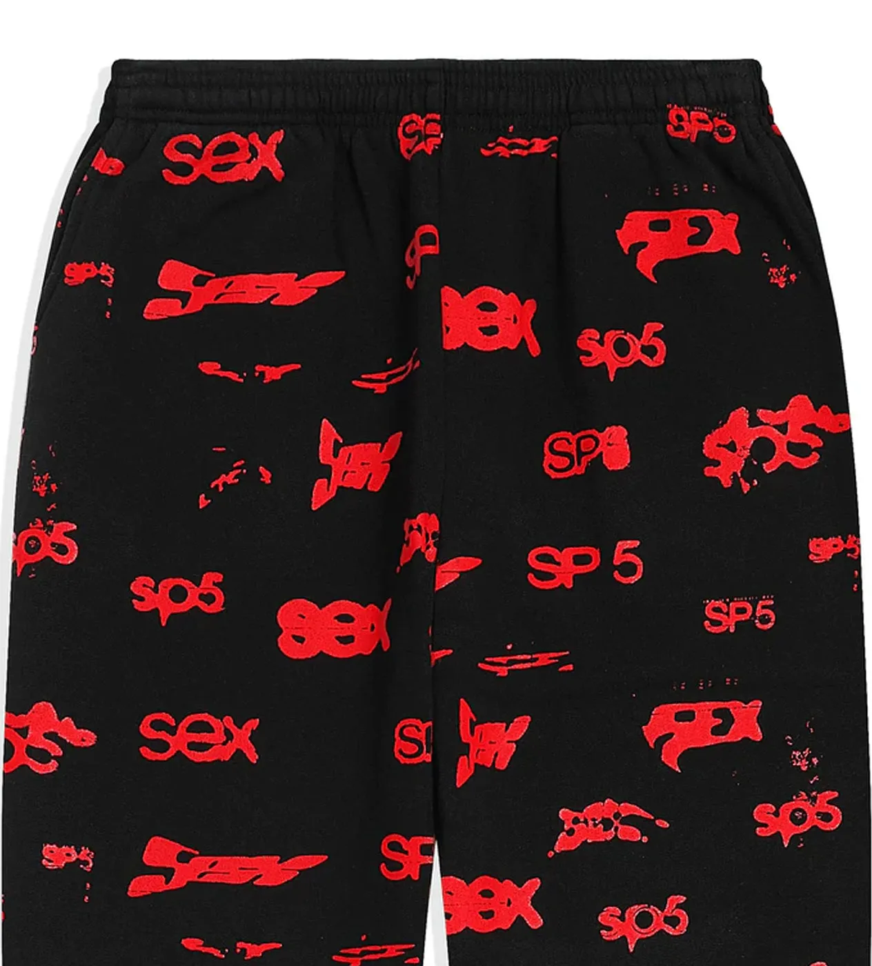 Sp5der Sex AOP Sweatpants Black