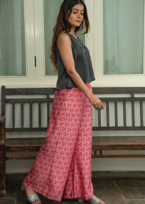 Stella Pink Wide Leg Pants