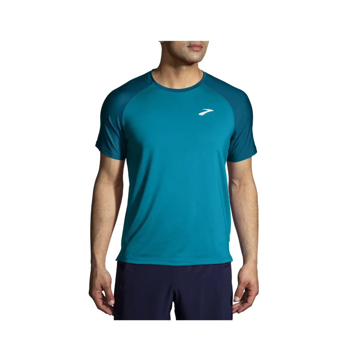 T-Shirt Brooks Atmosphere 2.0 Short Sleeve Turquoise Blue