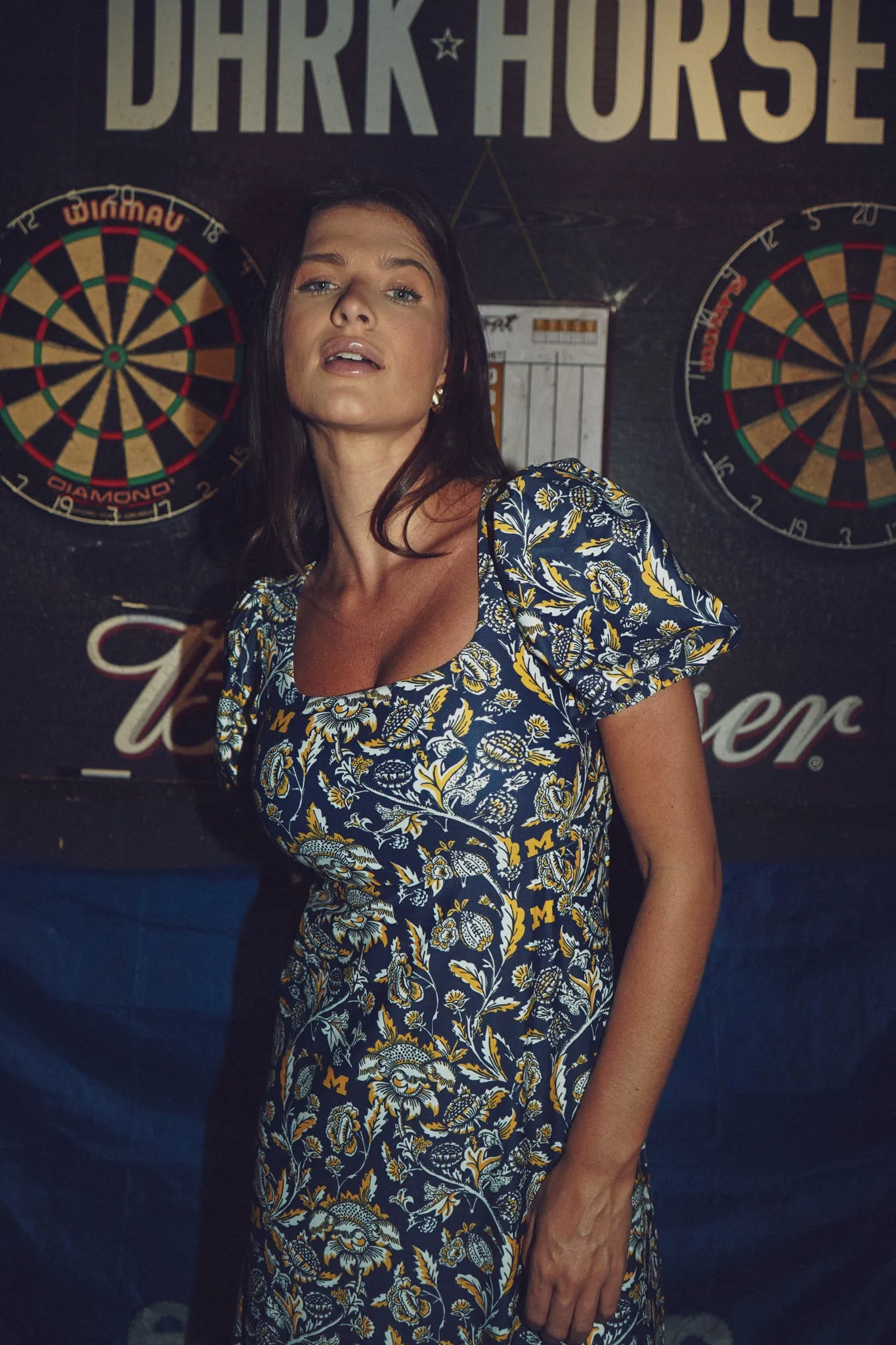 Tailgate Collection Lucy Dress - Michigan Floral