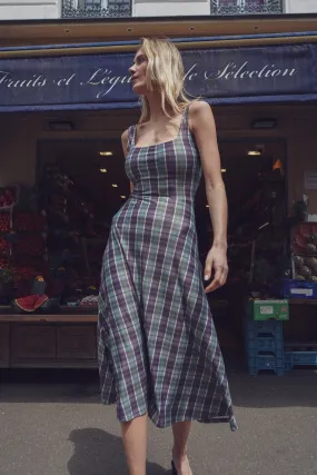 The Diana Dress - Galway Plaid