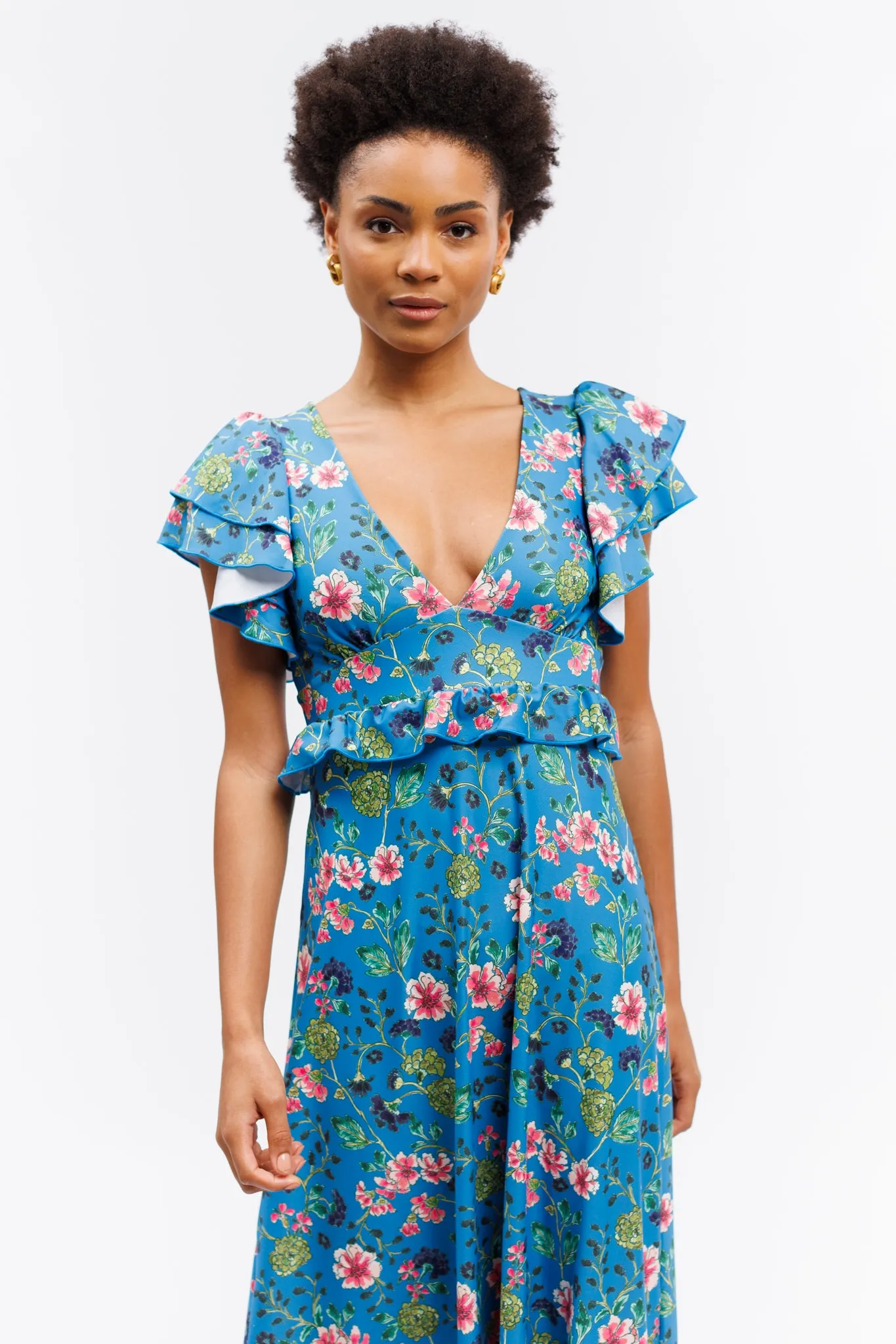 The Genevieve Dress - Chrysanthemum Crush