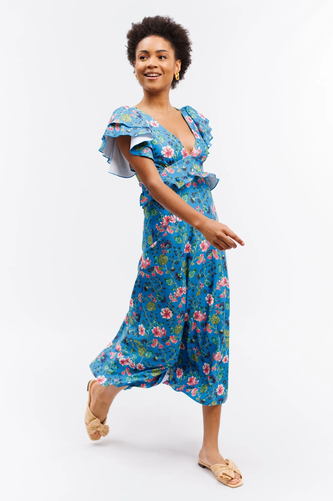 The Genevieve Dress - Chrysanthemum Crush