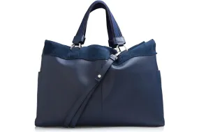 THE TOTE | LE GRAND BLEU - BLUE STRAP