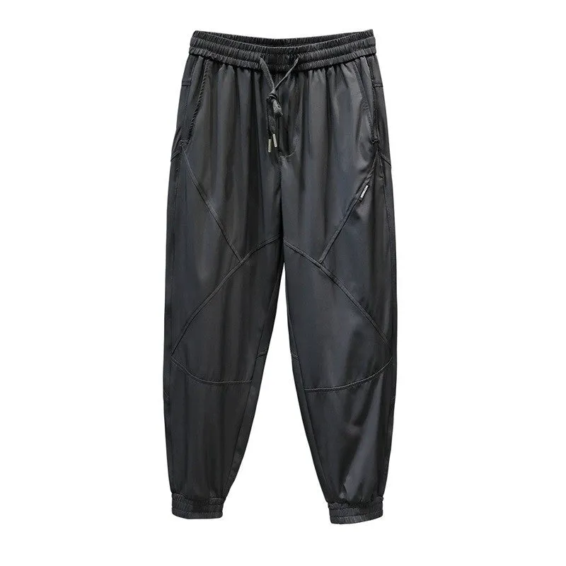 Thin elastic quick joggerpant