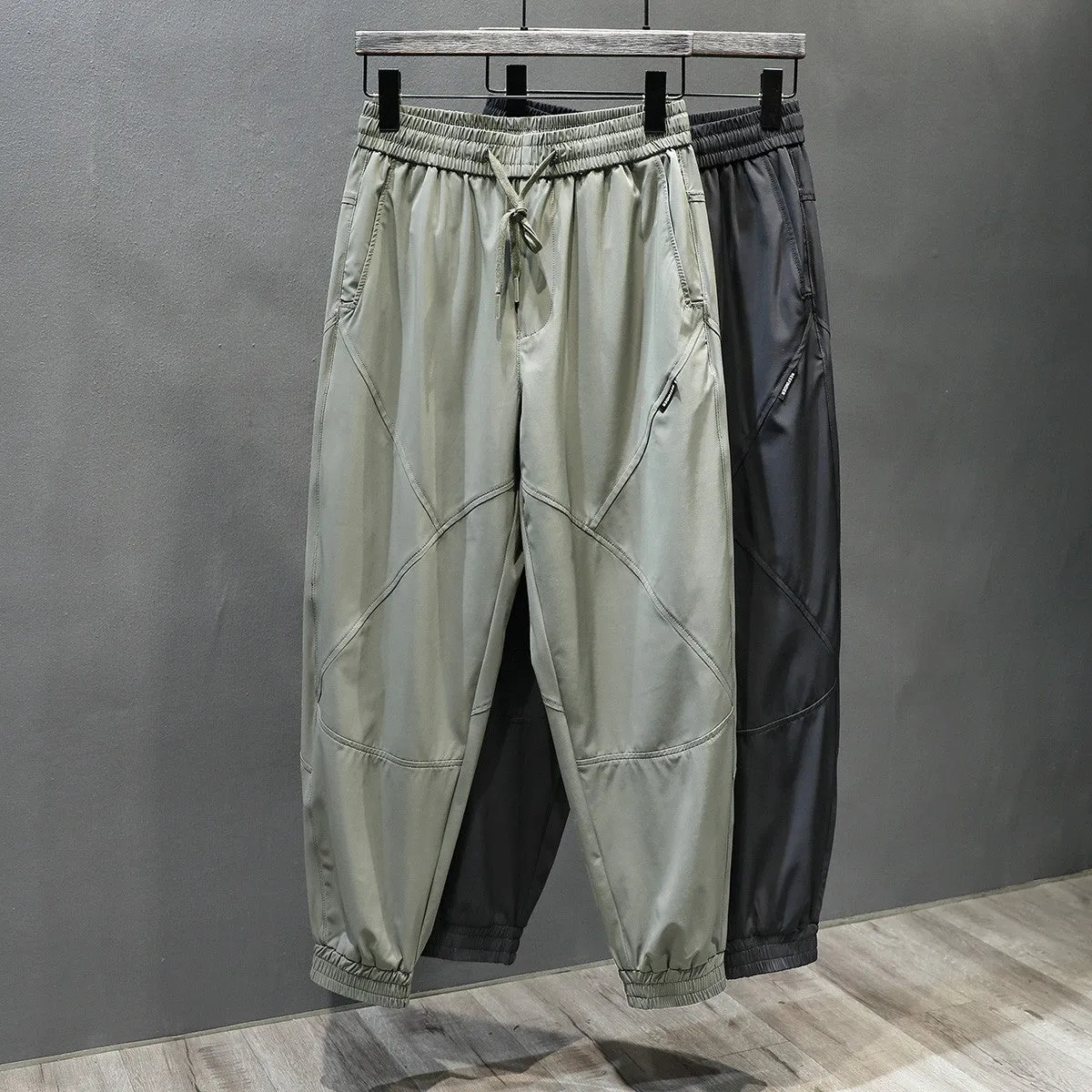 Thin elastic quick joggerpant