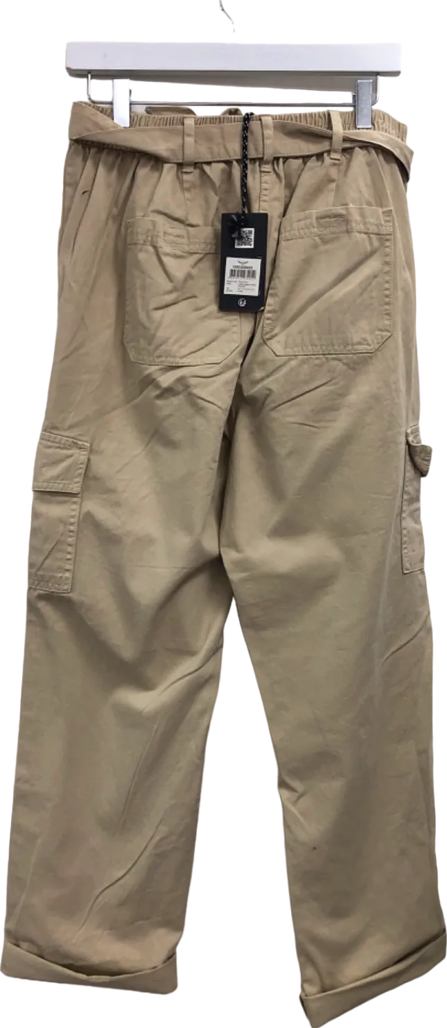 Threadbare Khaki Cargo Trousers UK 12