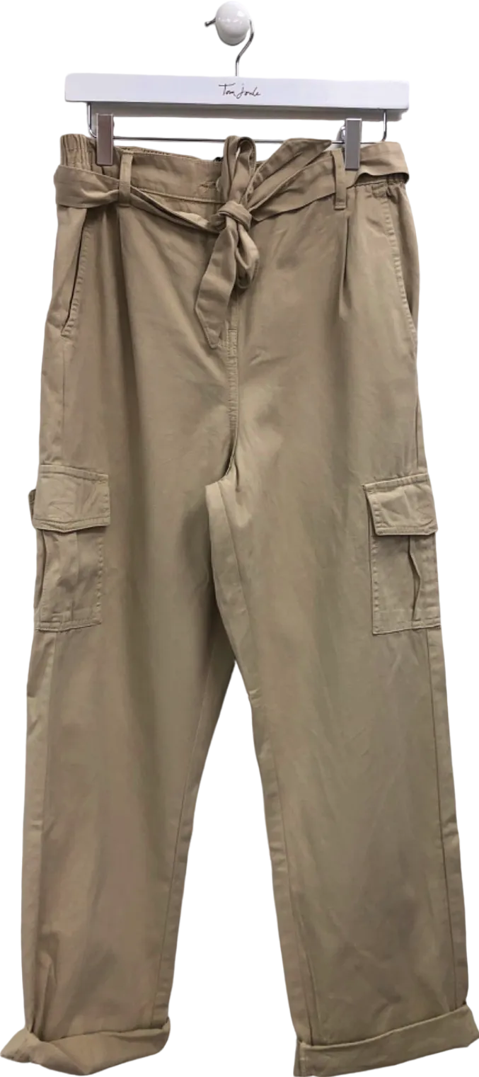 Threadbare Khaki Cargo Trousers UK 12