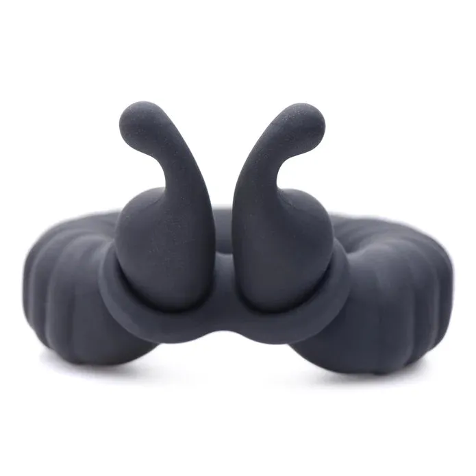 Trinty Vibes 10X Cobra Dual Stimulation Silicone Cock Ring