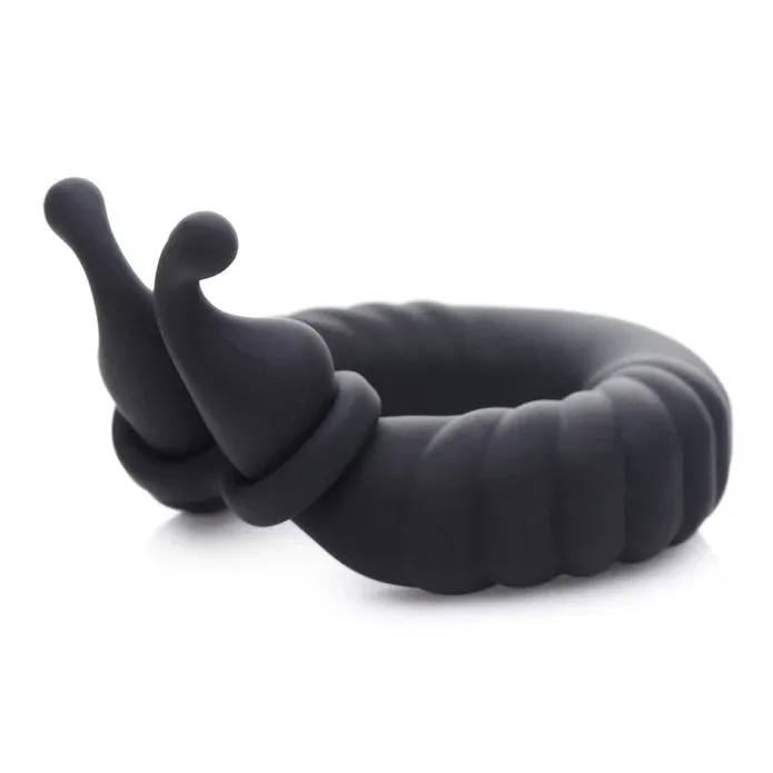 Trinty Vibes 10X Cobra Dual Stimulation Silicone Cock Ring