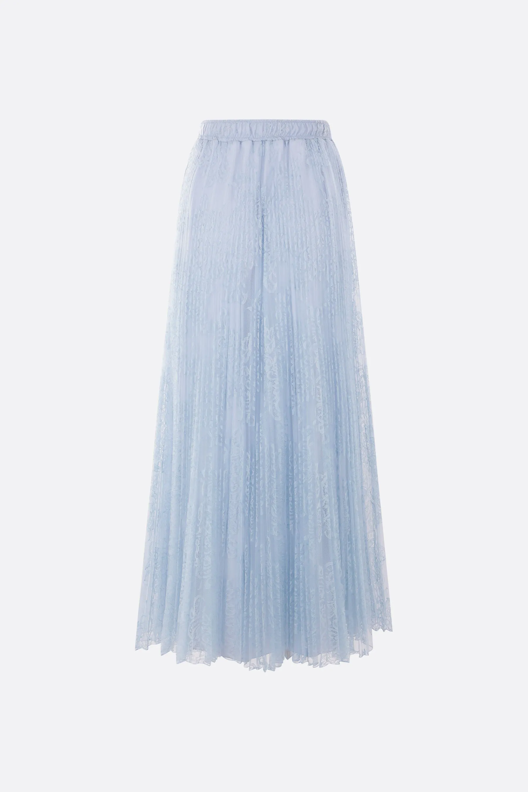 Tulle Lace Pleated Skirt