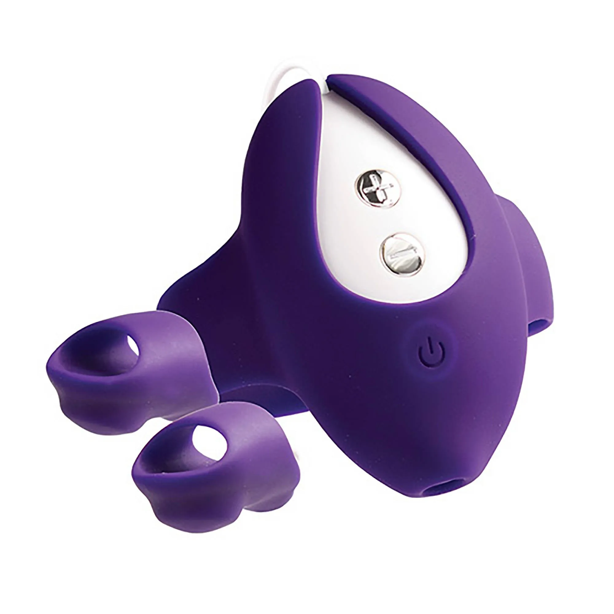 VeDO KIMI Rechargeable Finger Vibe with Remote Control - Deep Purple