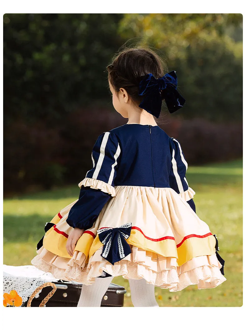 Winter New Cotton Kid Lolita Princess Dress