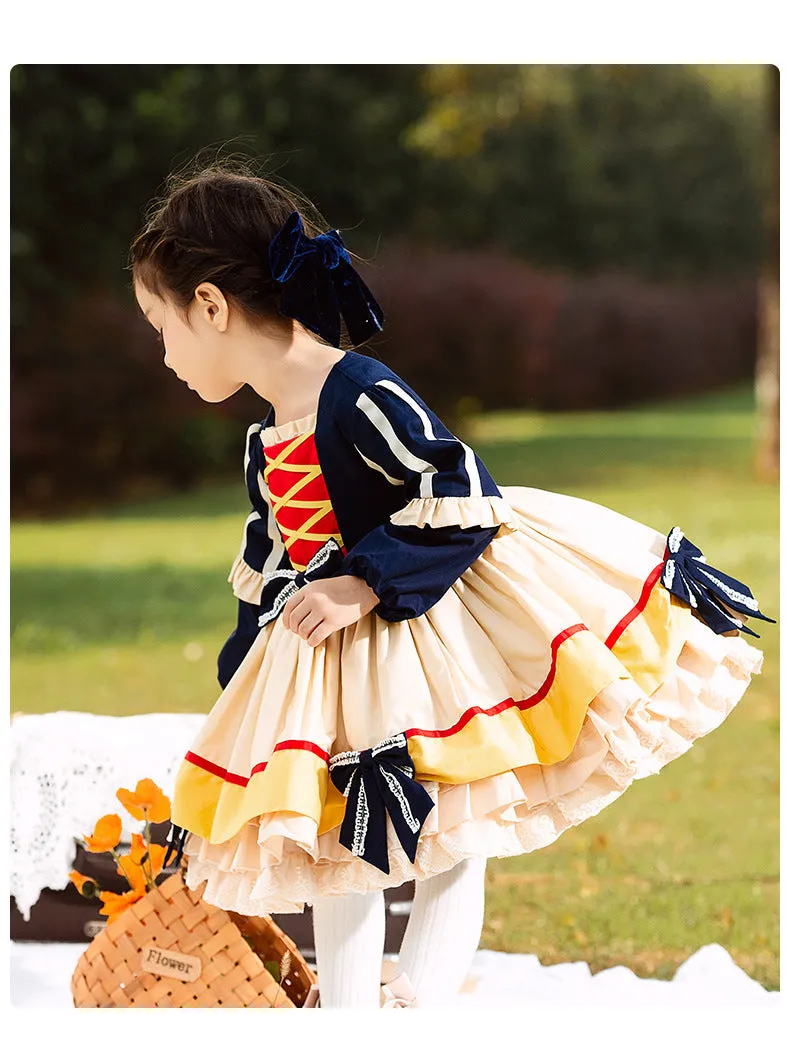 Winter New Cotton Kid Lolita Princess Dress