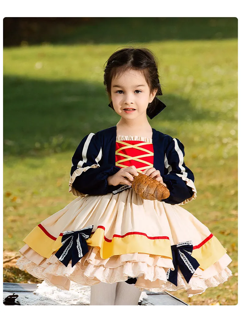 Winter New Cotton Kid Lolita Princess Dress