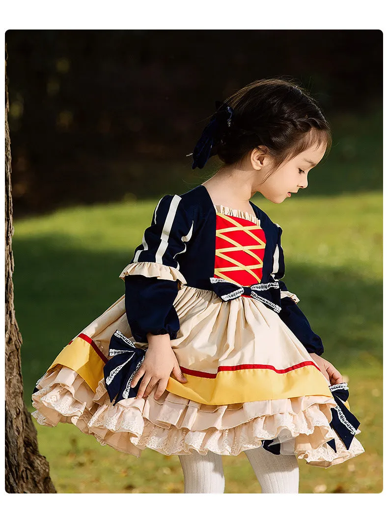 Winter New Cotton Kid Lolita Princess Dress