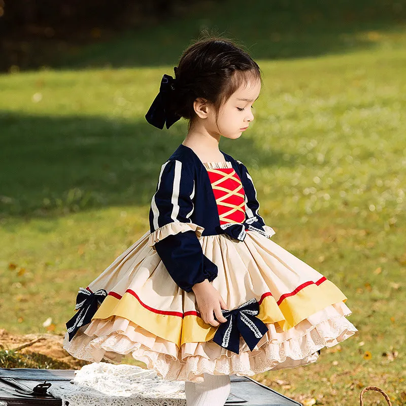 Winter New Cotton Kid Lolita Princess Dress