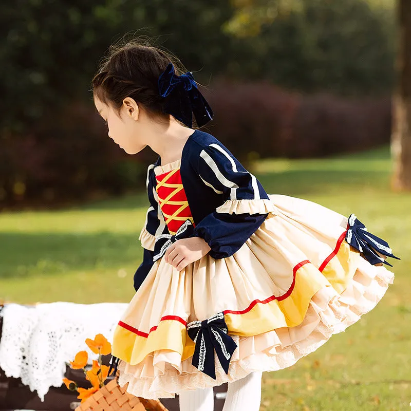 Winter New Cotton Kid Lolita Princess Dress