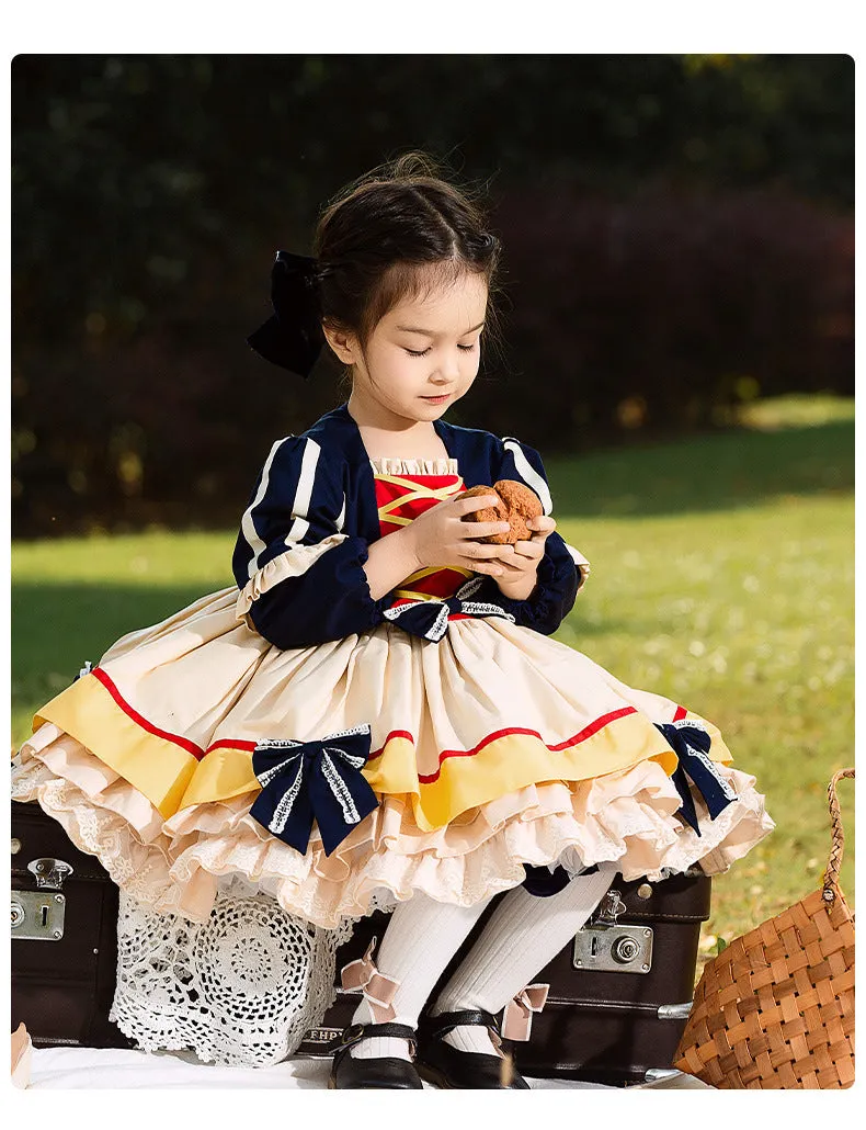 Winter New Cotton Kid Lolita Princess Dress