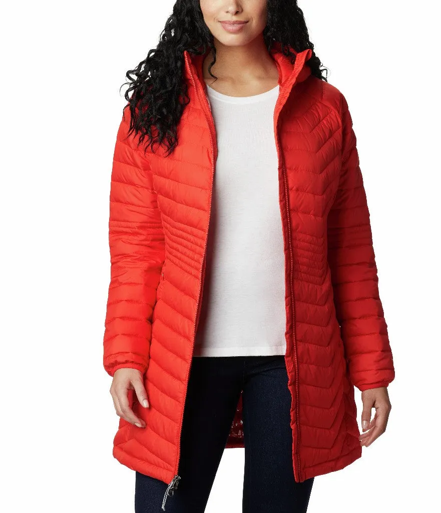 WOMEN'S POWDER LITE MID JACKET II - BOLD ORANGE