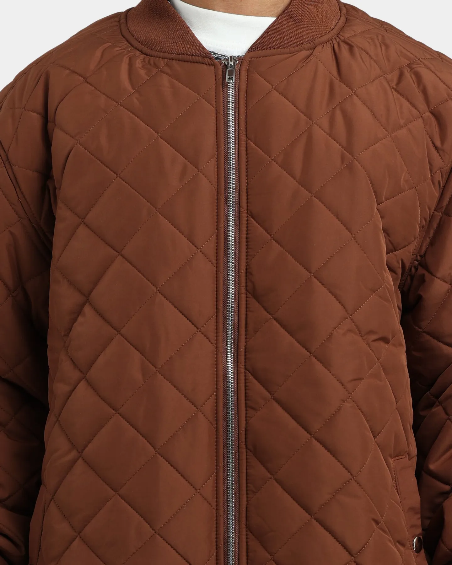 XXIII Xeon Quilted Jacket Brown