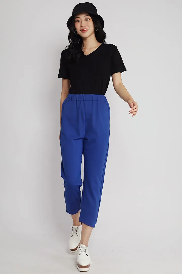 Yoges Pants in Cobalt Blue