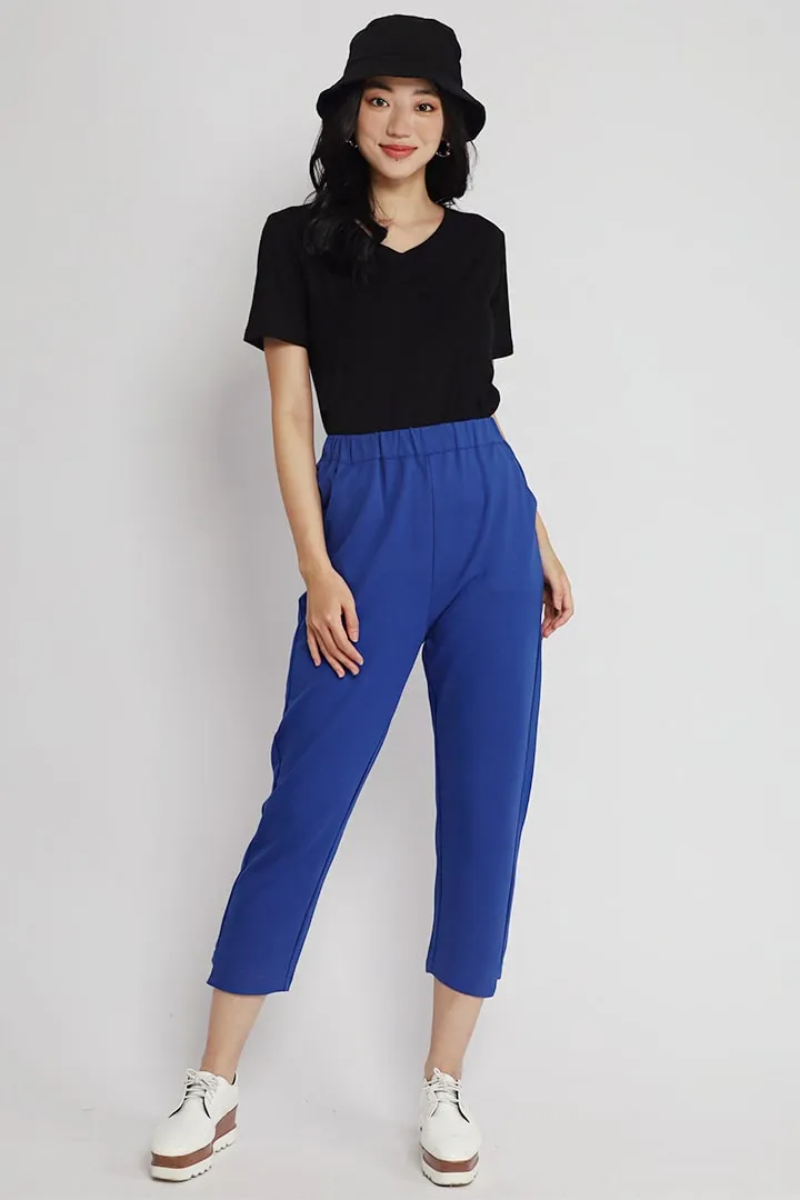 Yoges Pants in Cobalt Blue